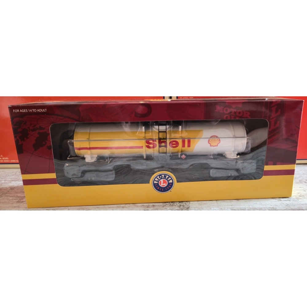 Lionel 6-83242 2016 Shell Gasoline Tank Car Advertising O Gauge With Box